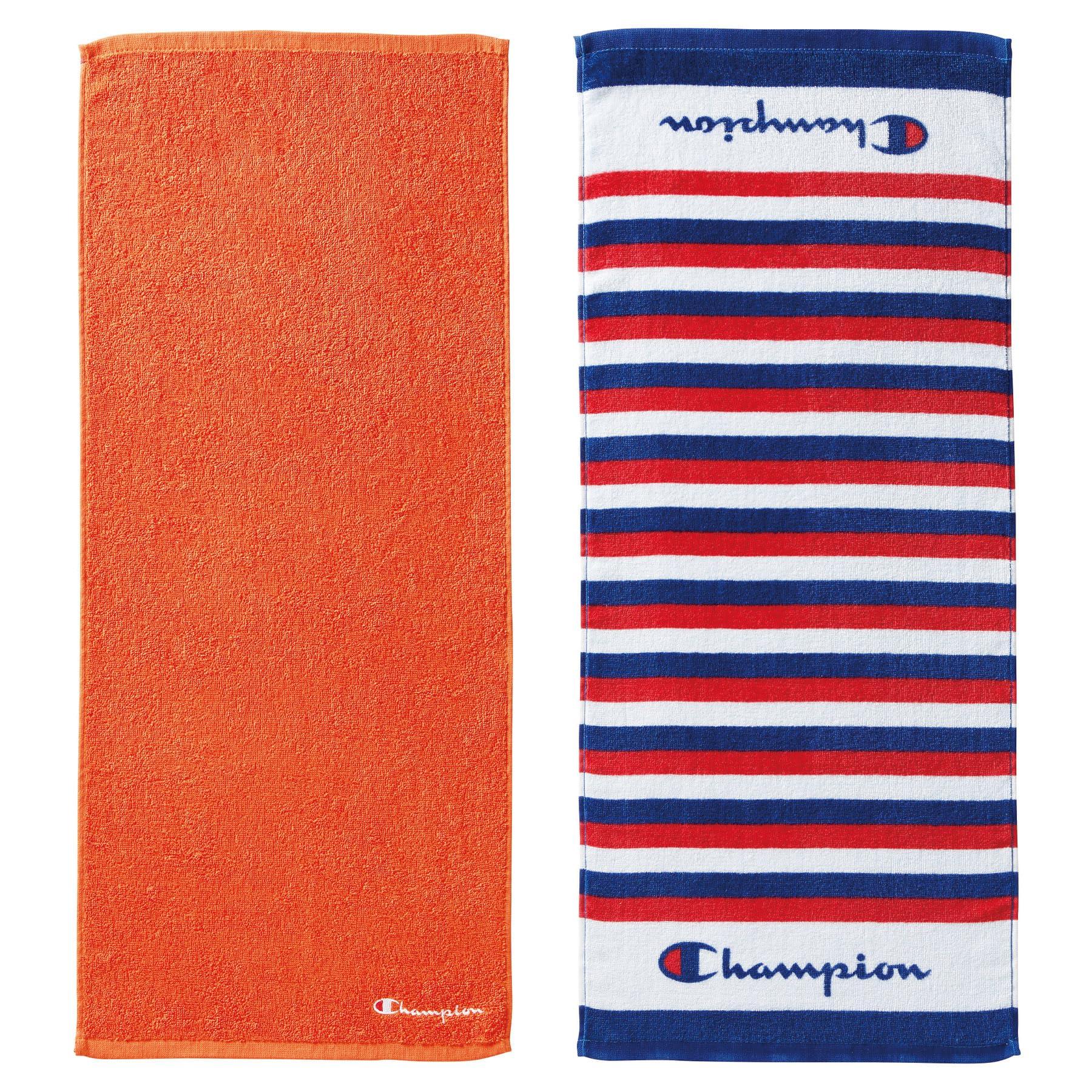 Marushin Champion Face Set of Free 5065017200 Towel, 2, Champion, Orange, оранжевый
