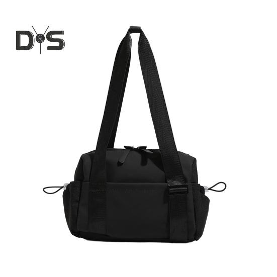 

Водонепроницаемая спортивная сумка-тоут с регулируемым ремешком, мини-дорожная дорожная сумка с отделением для мокрых вещей для занятий йогой, плаванием чёрный