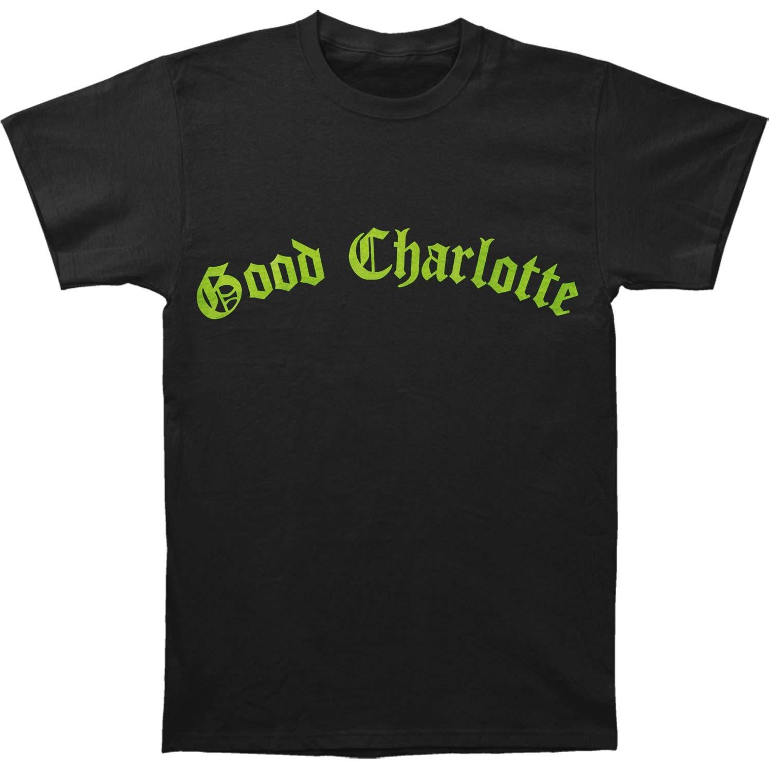 Men s Good Charlotte GC Recreate 3 T-Shirt Mens Womens Tees Top Black 4XL