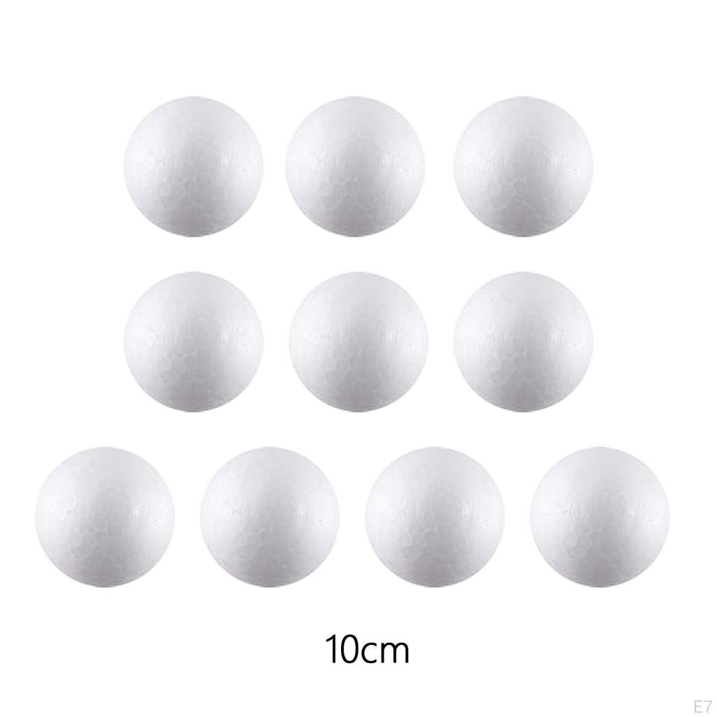 10 Pcs Foam Spheres for Crafting And Decoration