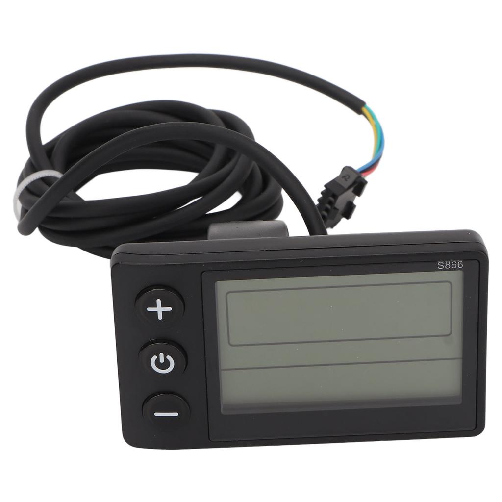 Kit controler sinusoidal cu 3 moduri de 17A cu panou S866 pentru motor fără perii pentru bicicletă electrică