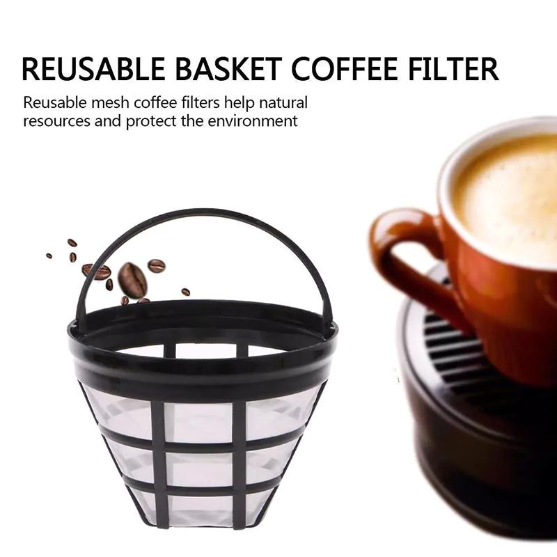 Filtro per caffè riutilizzabile, filtro per macchina da caffè, stile tazza, filtro a rete