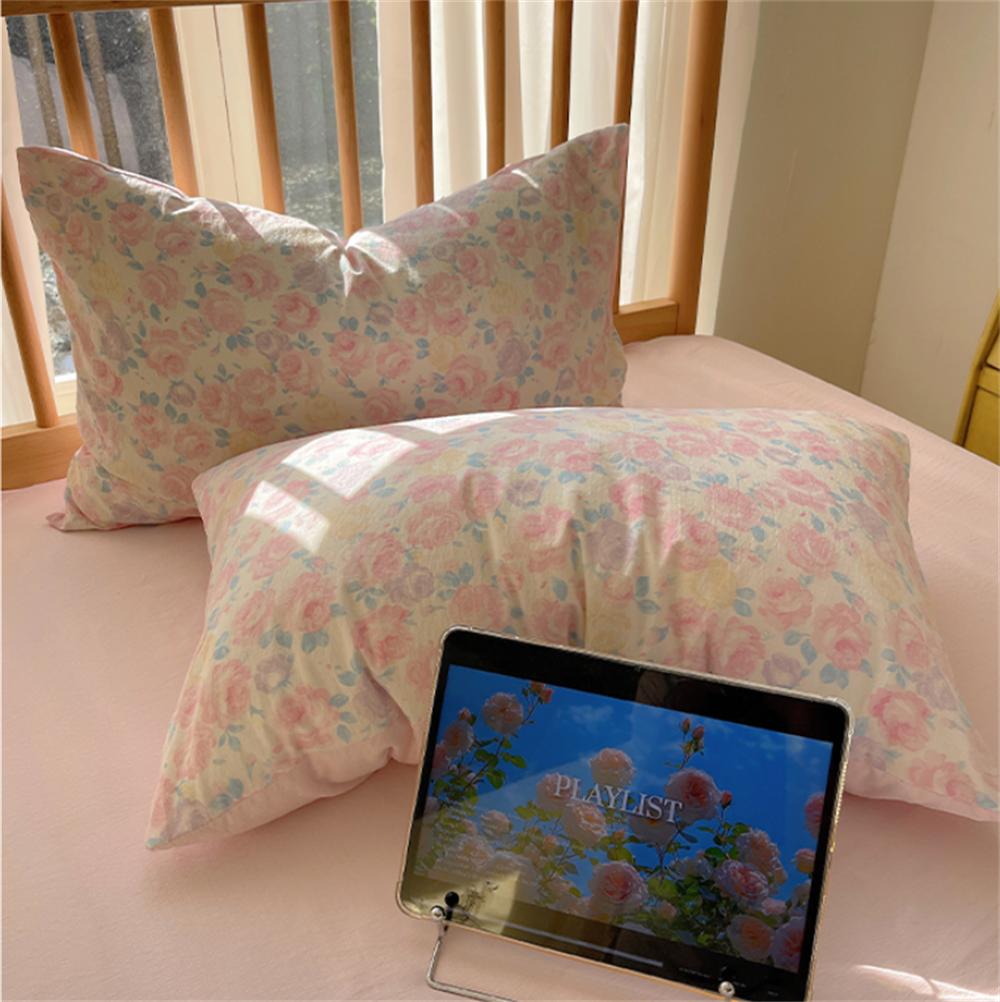 2025 Summer Quilt New Washed Cotton Cooling Blanket Lovely Home Decoration Comfortable Lightweight With Pillowcase Sheet