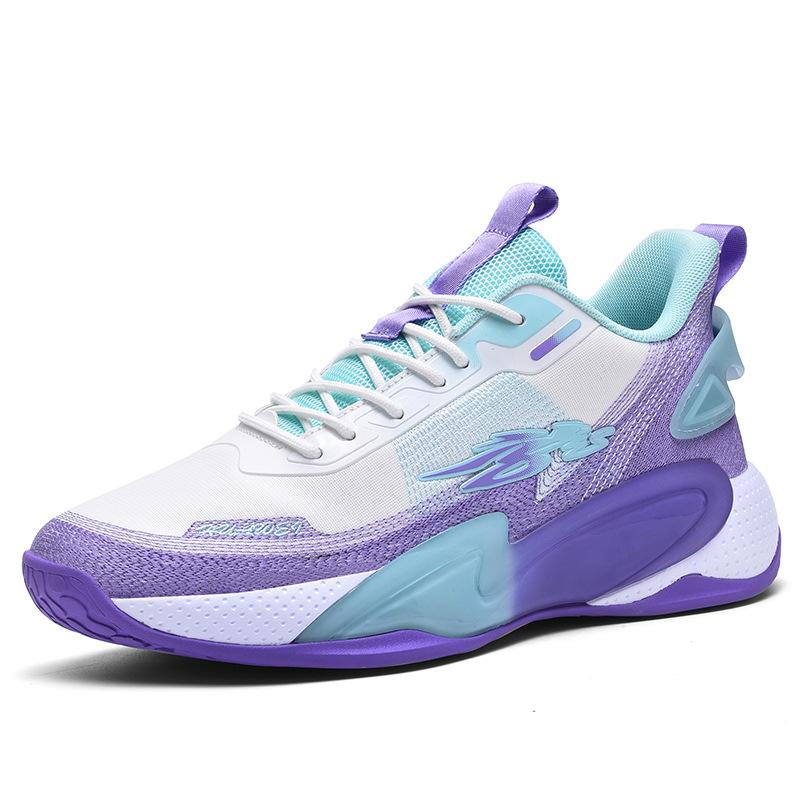 Spring Sports Basketball Shoes Men's 2025 New Combat Breathable Sneakers Youth Wear-resistant Sneakers Men's 47 Large Size