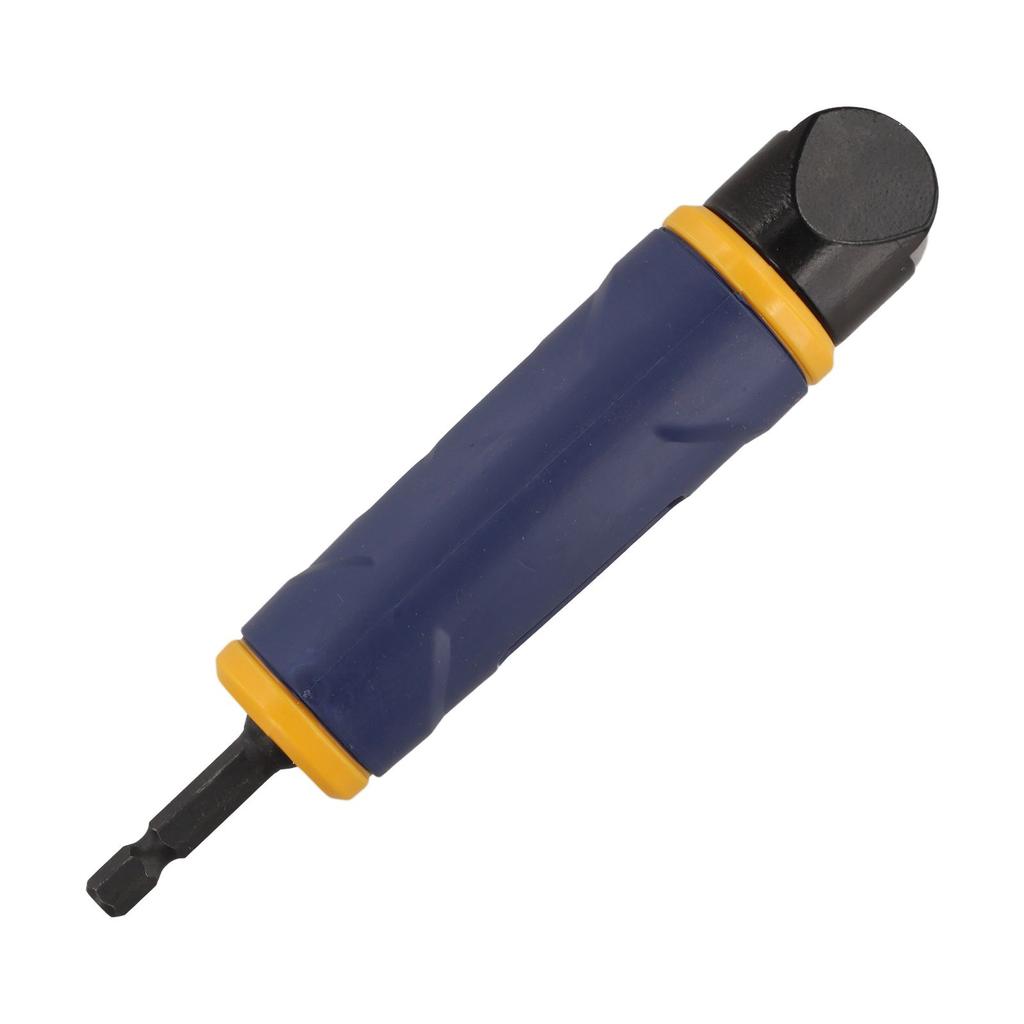 Drill Bit Corner Device Screwdriver 155*32mm 6.1*1.26inch Right Angle Drill Adaptor Chrome Vanadium Alloy Steel
