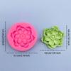 Silicone Lotus Shape Cake Mold Portable Non-stick DIY Home Fondant Chocolate Pudding Baking Mould Molding Tool