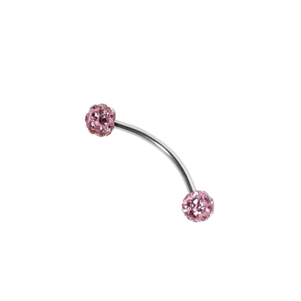 Edelstahl Flash Augenbrauen- und Lippenpiercing Schmuck
