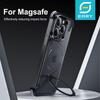 Eary für iPhone 13 Pro Handyhülle mit Magsafe Ring Ständer Rahmenlos Minimalistischer Stoßfänger Stoßfester Schutz Hülle