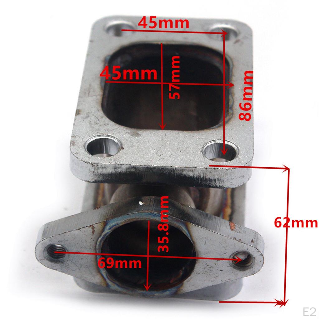 T3 to Turbo Adapter Flange Cast Spacer Strong Design 4 + 38mm Ports