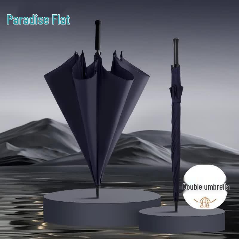 Tiantang 13024E Extra-Large Semi-Automatic Windproof Business Umbrella