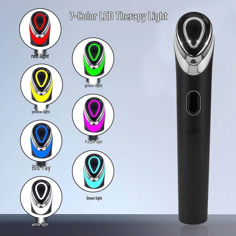 Portable Rechargeable Eye Massager with Red Light Therapy for Eye Care