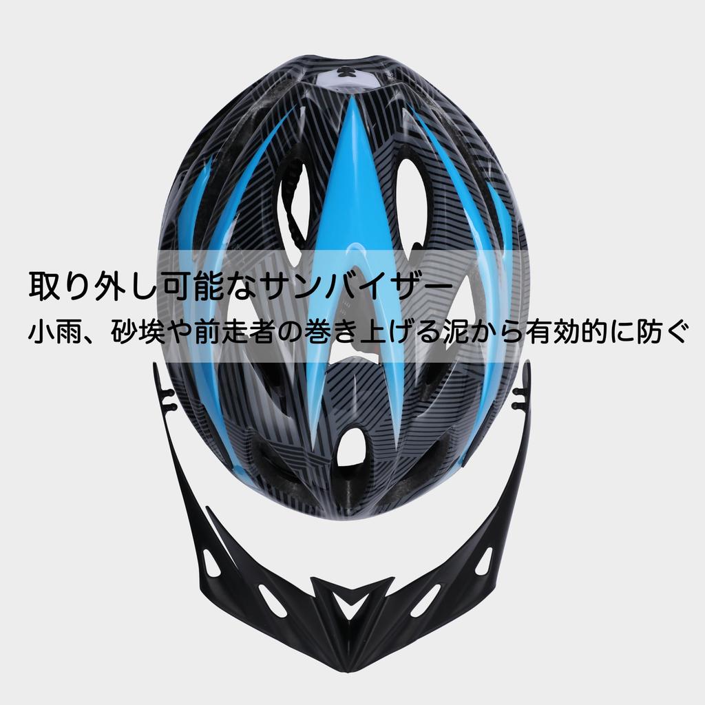 PANTHER Bicycle Helmet for Adults and Cycle Sports Dial Size Rear Highly Impact Unisex Juniors, Helmet, Adjustment, Visor, Light, Breathable,