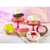 Moules à muffins - lurch - lot de 12 - silicone - 25 cm - marron
