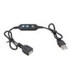 Digital Countdowns USB Timer Cable 5V USB Power Control Cycle Timing Switching For Office Home LED Lamp Fan Energy Saving