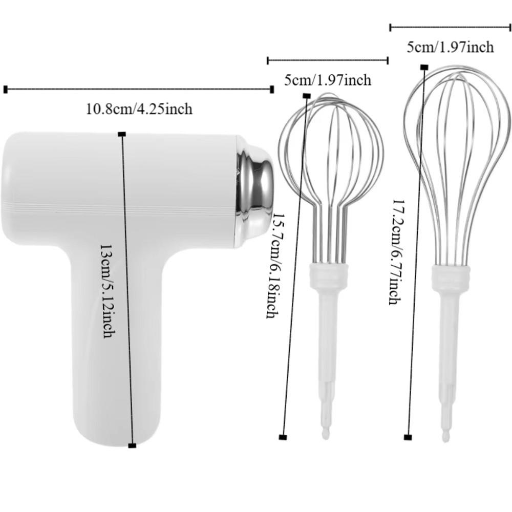 Handheld Cream Whisk Rechargeable Cream Whipper Multi-functional Food Blender  Kitchen