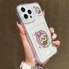 Card Slot Holder Silicone Wallet Pocket Case For Xiaomi Redmi Note 12 13 Reno 12F 13F 14F Samsung S23 S24 S25 Infinix Note 30 Cover Clear Phone Bumper