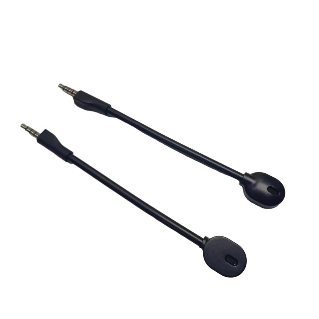 Foam Covered 3.5mm Boom Microphone Replacements for Arctis1 Headsets Enjoy Clear Game Sound Microphone 5.51inch