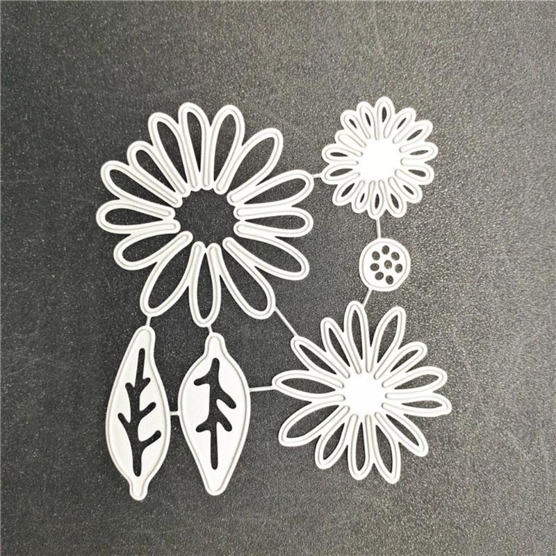 Flower and Leaves Embossing Die Cuts for DIY Scrapbooking Photo Album Papercraft