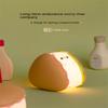 Cute Hamburg Desk Lamp USB Rechargeable 1200mAh Battery Nursery Night Lights 3