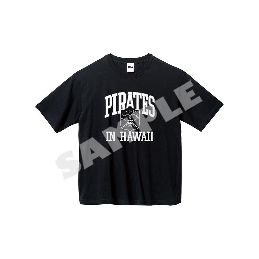 

[SEGA] Yakuza 8 Gaiden: Pirates in Hawaii Big Silhouette Original Emblem T-Shirt, XL Size