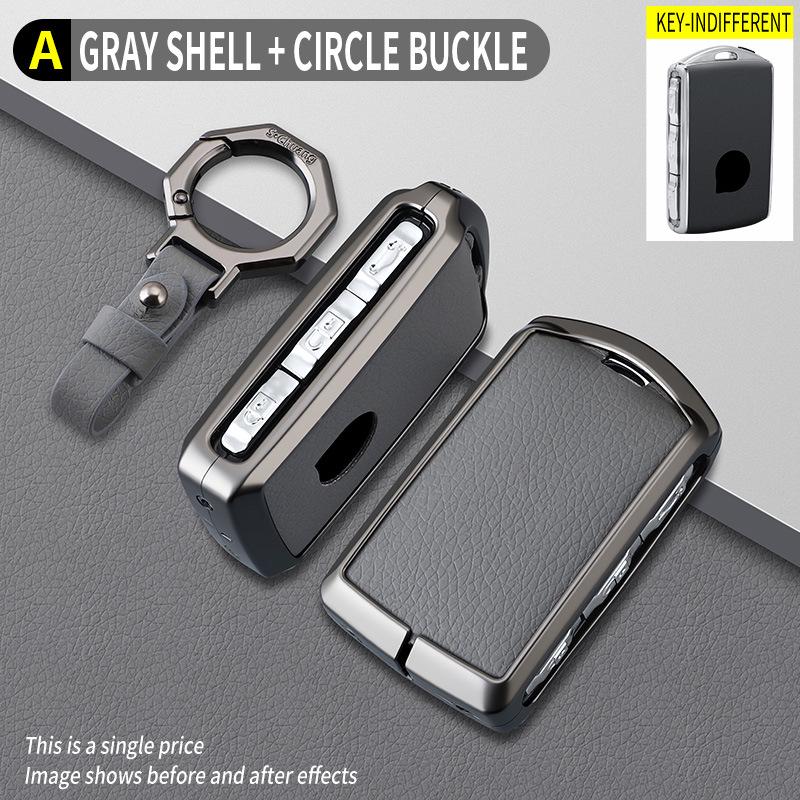 Volvo C-Type Elephant Grey Car Key Case