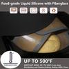 2Pcs Silicone Bread Sling Oval And Round For Dutch Oven, Non-Stick Easy-Clean Reble Silicone Baking Mat With Long Handles Sourdough Bread Baking Mat