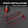 ABS Carbon Style Sticker For Subaru WRX 2022 2023 2024 Side Air Vent Outlet Anti scratch Interior Trim RHD LHD Accsesories