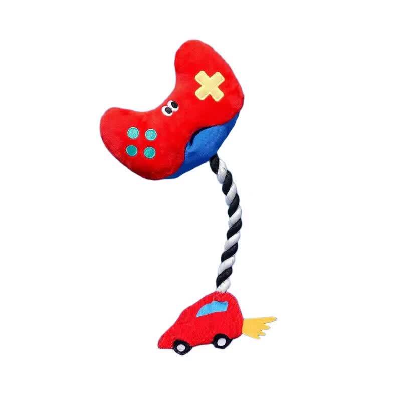 ZEZE Gamepad Rope Knot Dog Toy