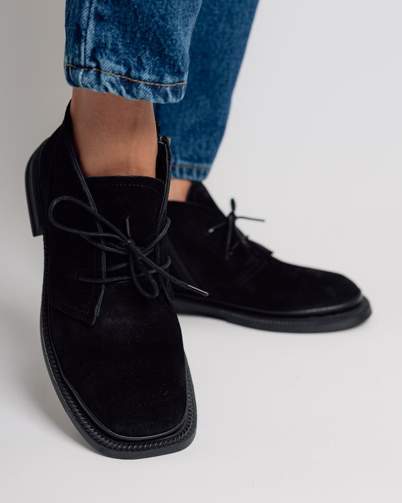 Herbststiefel Krula 198104 37 schwarz Wildleder