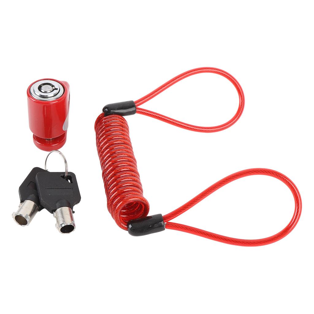 Scheibenbremsen-Radschloss-Set Aluminiumlegierung Diebstahlsicherung Sicherheits-Rad-Scheibenbremsenschloss für M365 Pro