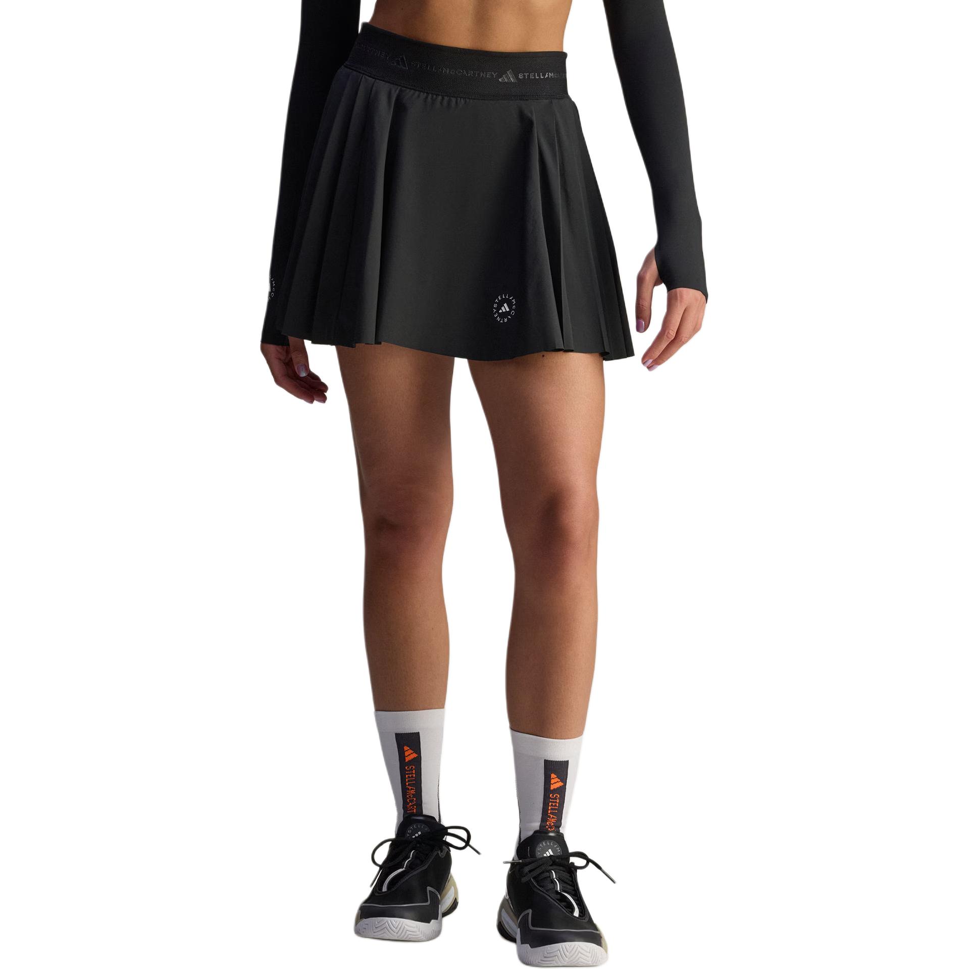 

Adidas by Stella McCartney Women s Performance Tennis Skort Pleated Activewear Skirt with Inner Shorts Black JX4330 XL