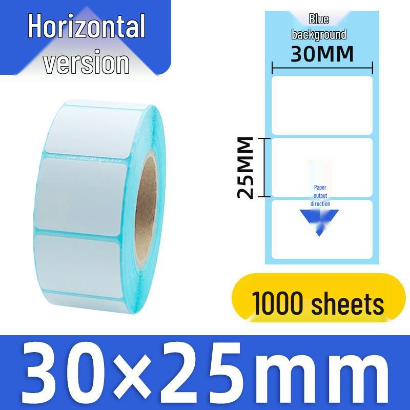 Self-Adhesive Thermal Barcode Stickers for Milk Tea & Supermarket Scale