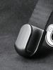 1Pc Hidden Car Seat Back Hook - Metal & Leather Material, Foldable Scratch-Resistant Alloy Hook, Ideal for Rear Seat Storage