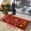 1Pcs Anti Fatigue Kitchen Rugs Christmas Golden Bells Waterproof Non-Slip Thick Cushioned Kitchen Mat Heavy Duty Comfort Standing Mat for Kitchen