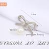 Pearl Anti-Exposure Brooch: Women's Waist-Cinching Pin & Clothing Decoration