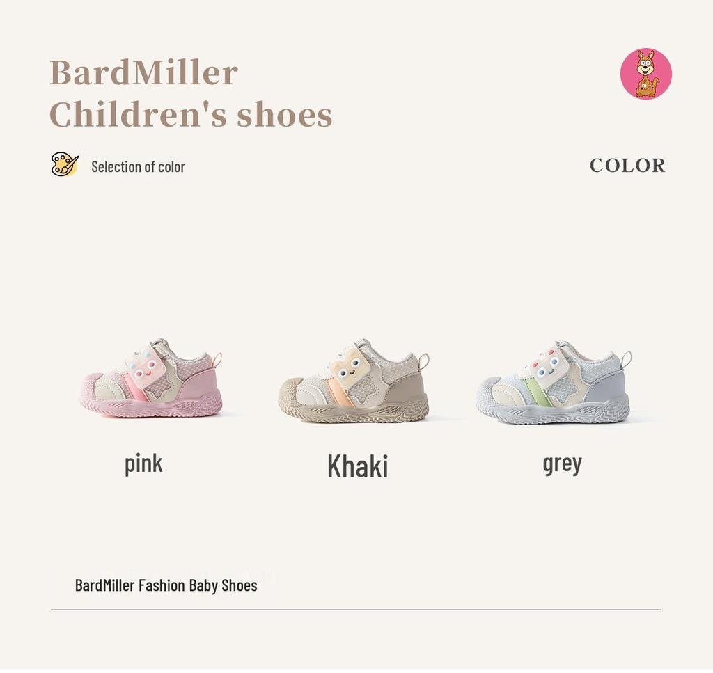 Bramille 2026 Spring Baby Walking Shoes for Boys & Girls - Infant/Toddler Soft Sole & Breathable