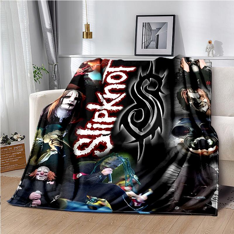 Coperta con Motivo Heavy Metal per Bambini Divano Letto Casa Viaggio Picnic Escursionismo Coperta Super Morbida in Flanella Regalo di Compleanno