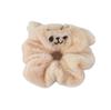 Cute Cartoon Animal Plush Hair Scrunchie, Large Fluffy Hair Tie Elastic Ponytail Holder for Women Girls