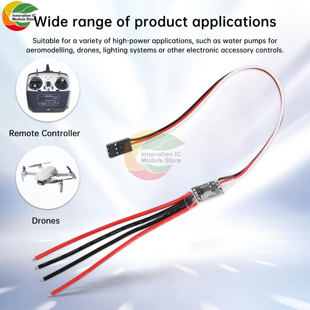 8a-17a 1v-11v Avionics Pump Drone Switch Pwm Signal Control Driver Module High Current Rc Switch Motor Controller
