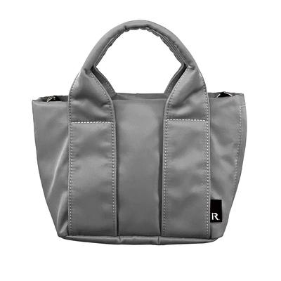 1222 Mini Tote Bag with Shoulder Strap SN Baby Lou [Route] 2way.gently-A (Gray)