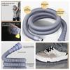 Foldable Caravan Sewer Pipe Kit 3/4/ 5m RV Trailer Sewer Hose With Adjustable Adapter And Clamp Leakproof RV Hose Rv Accessories