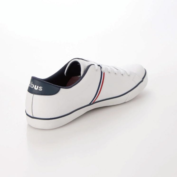 Maubus Men's Genuine Leather Casual Walking Shoes, Current Model MELNIK (White/France, Measurement 25 Points, 0 Centimeters)