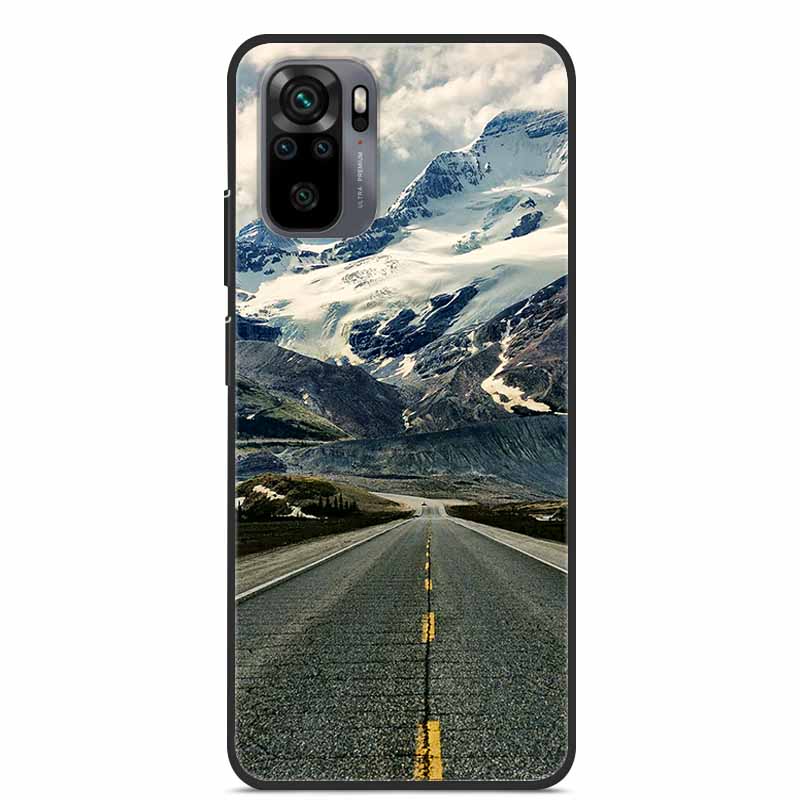 Dla Xiaomi Redmi Note 10S Case silikonowa tylna okładka etui na telefony dla Xiaomi Redmi Note10T 2021 miękki futerał uwaga 10S 10T 10 T S Coque
