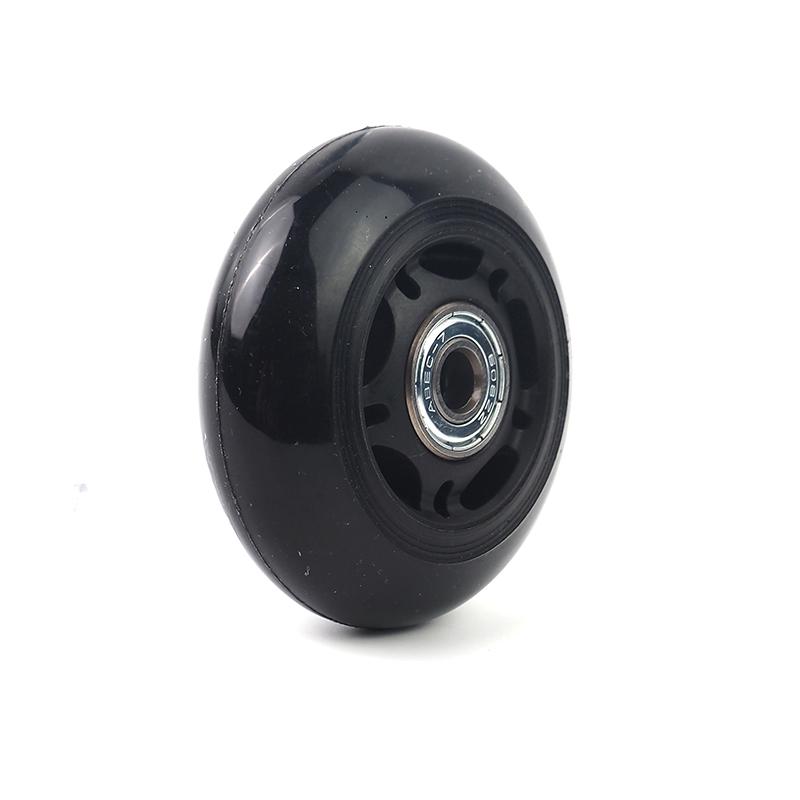 3 Inch Pu Wheel Customization Professional Inline Hockey Wheels Good Quality White Wheels for Inline Hockey Skates