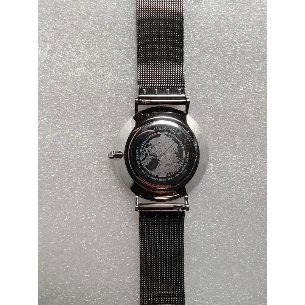 Used BERING Watch Men's 14240-309 Gray Bering Junk