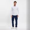 DeepSEA Slim Fit Long Sleeve Buttoned Cotton Shirt 2403012