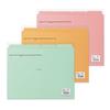 Plus Klipp mappe resirkulert papir 4 hauger A4-E 3 farger inkludert 12 boksett FL-064IF