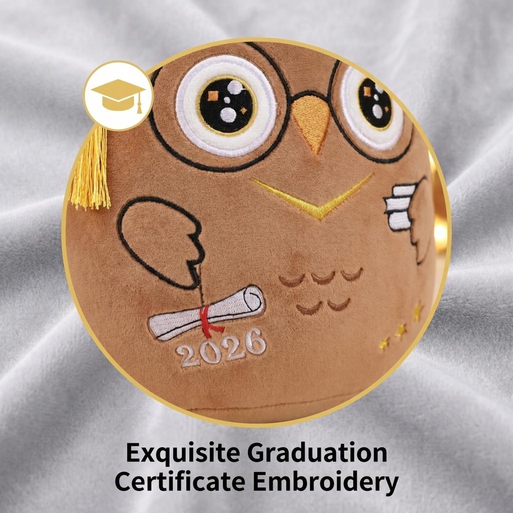 Graduation Plush Toy Gift, 2026 Kindergarten Graduation Gift, Suitable For Boys And Girls, Graduation Plush Toy, Graduation Party Gift.