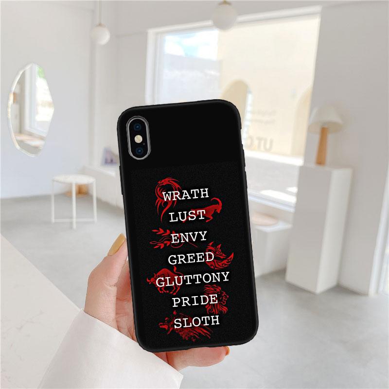 CJ93 S-Seven D-Deadly Sin Phone Case for OPPO A40 A60 A80 A15 A16 A16K A12 A17 A17K A54 A54S A53 A53S A55 A56 A57 A98 F23