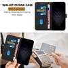 Wallet Case for Poco X8 Pro Max 5G - Leather/PU, Black, Shockproof
